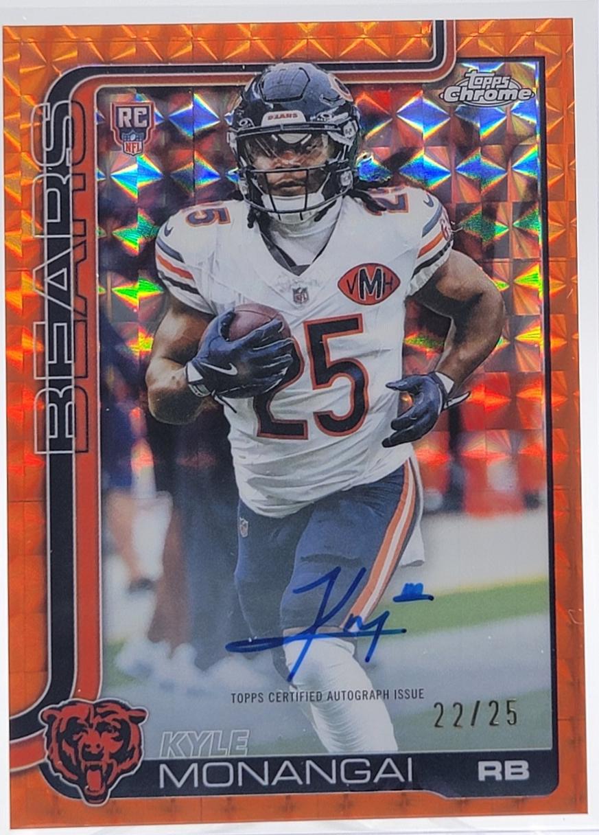 Kyle Monangai [Orange Geometric Refractor] #RA-KYM