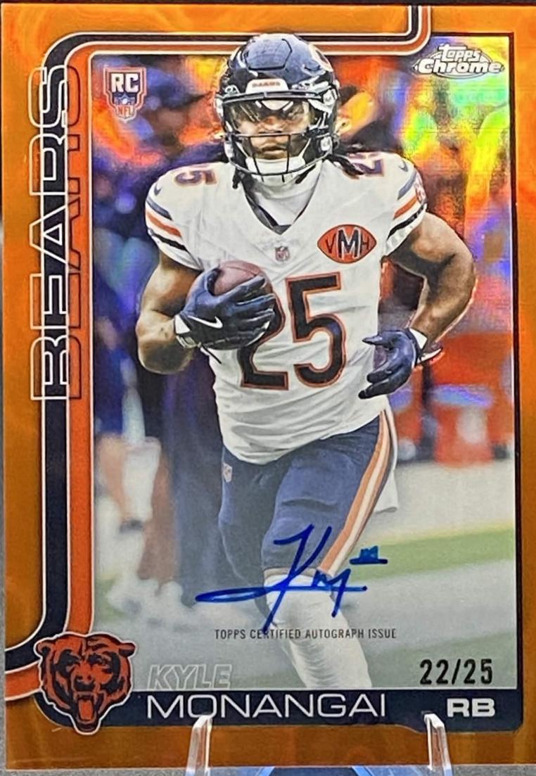 Kyle Monangai [Orange Lava Refractor] #RA-KYM