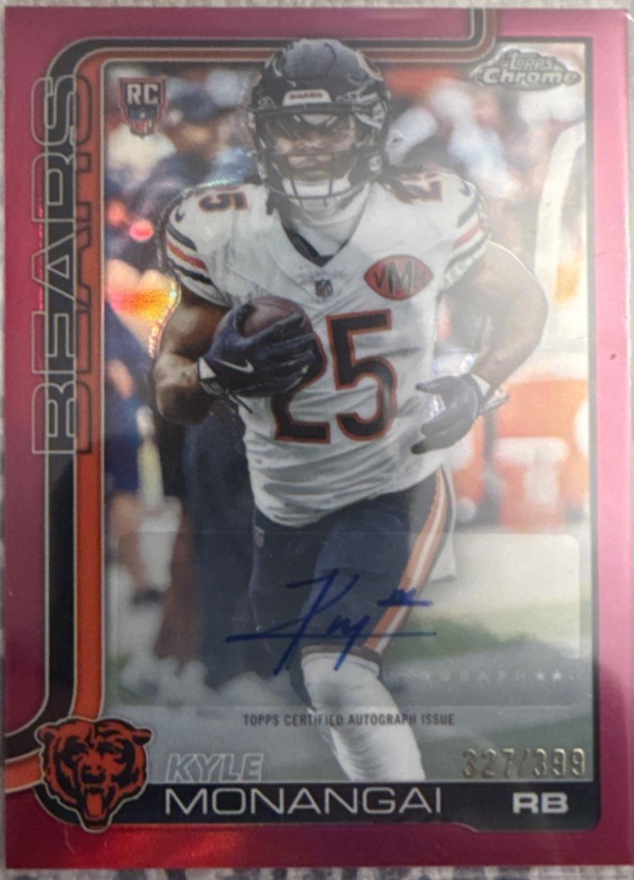 Kyle Monangai [Pink Refractor] #RA-KYM