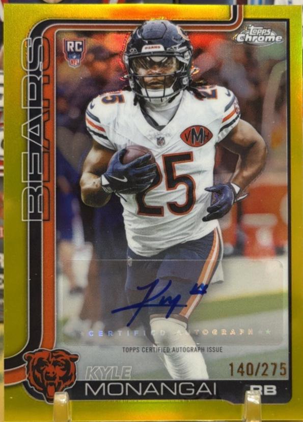 Kyle Monangai [Yellow Refractor] #RA-KYM