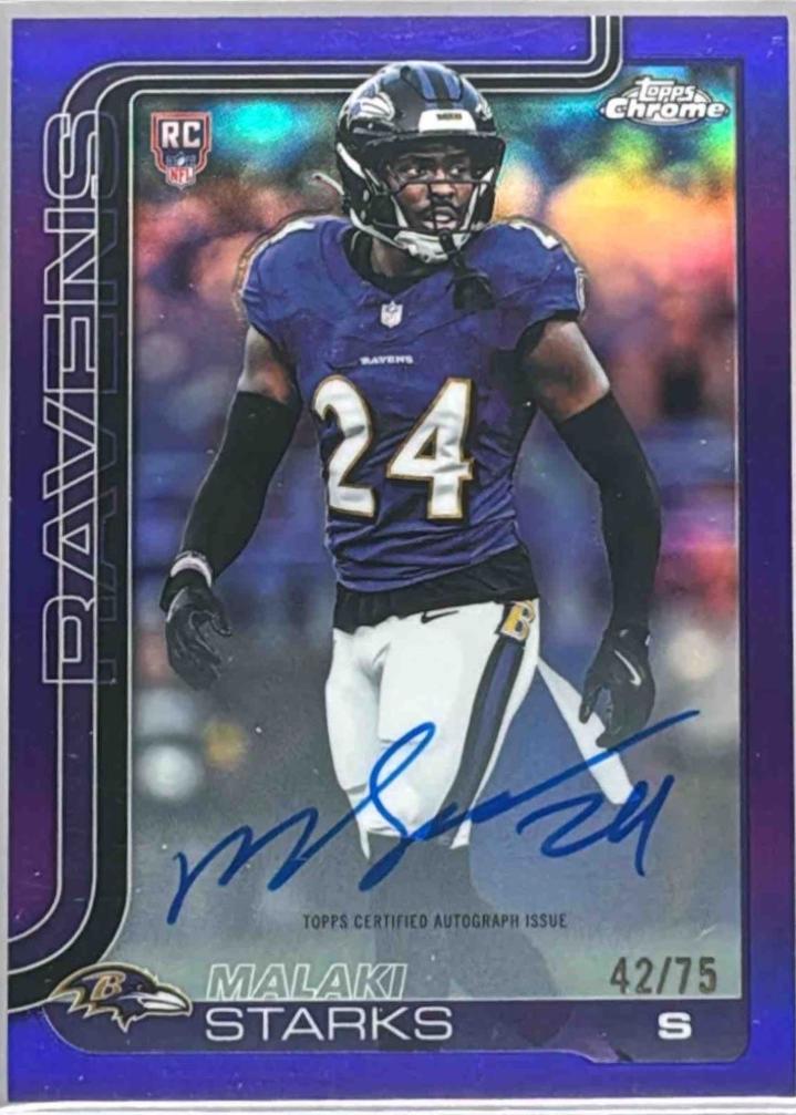 Malaki Starks [Purple Refractor] #RA-MS