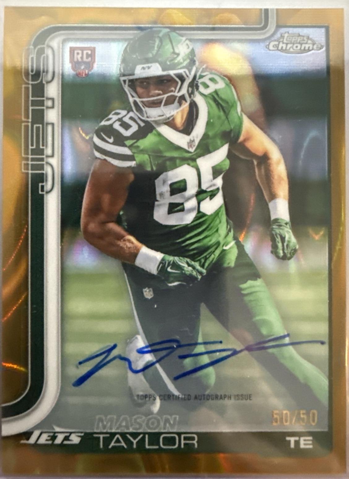 Mason Taylor [Gold Lava Refractor] #RA-MT