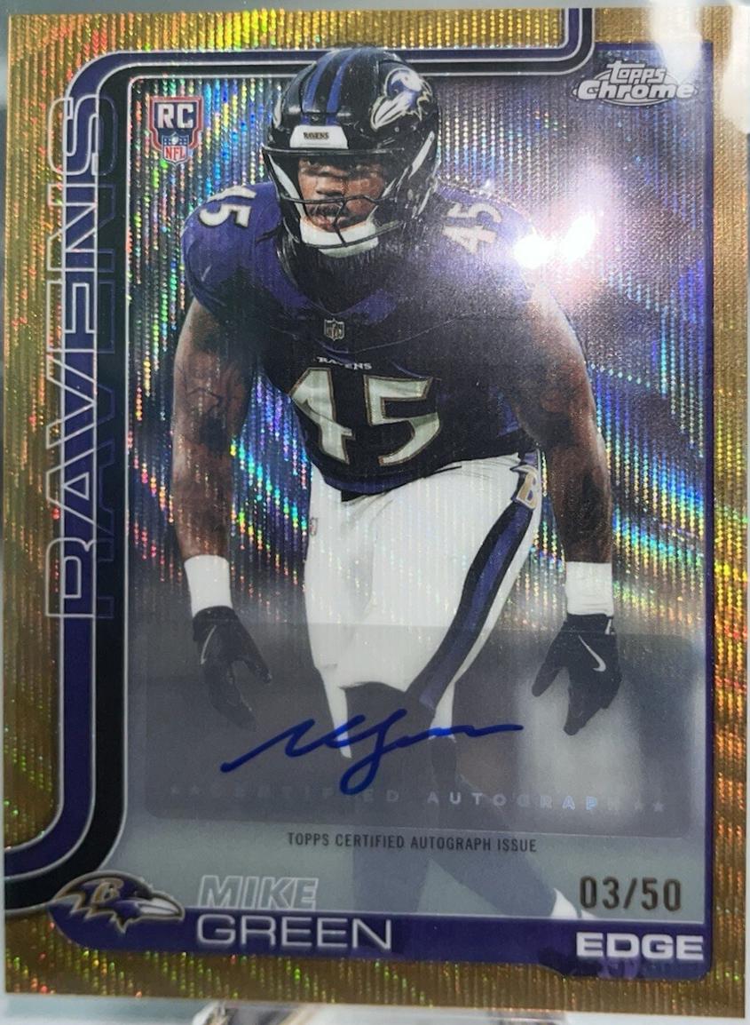 Mike Green [Gold Refractor] #RA-MG