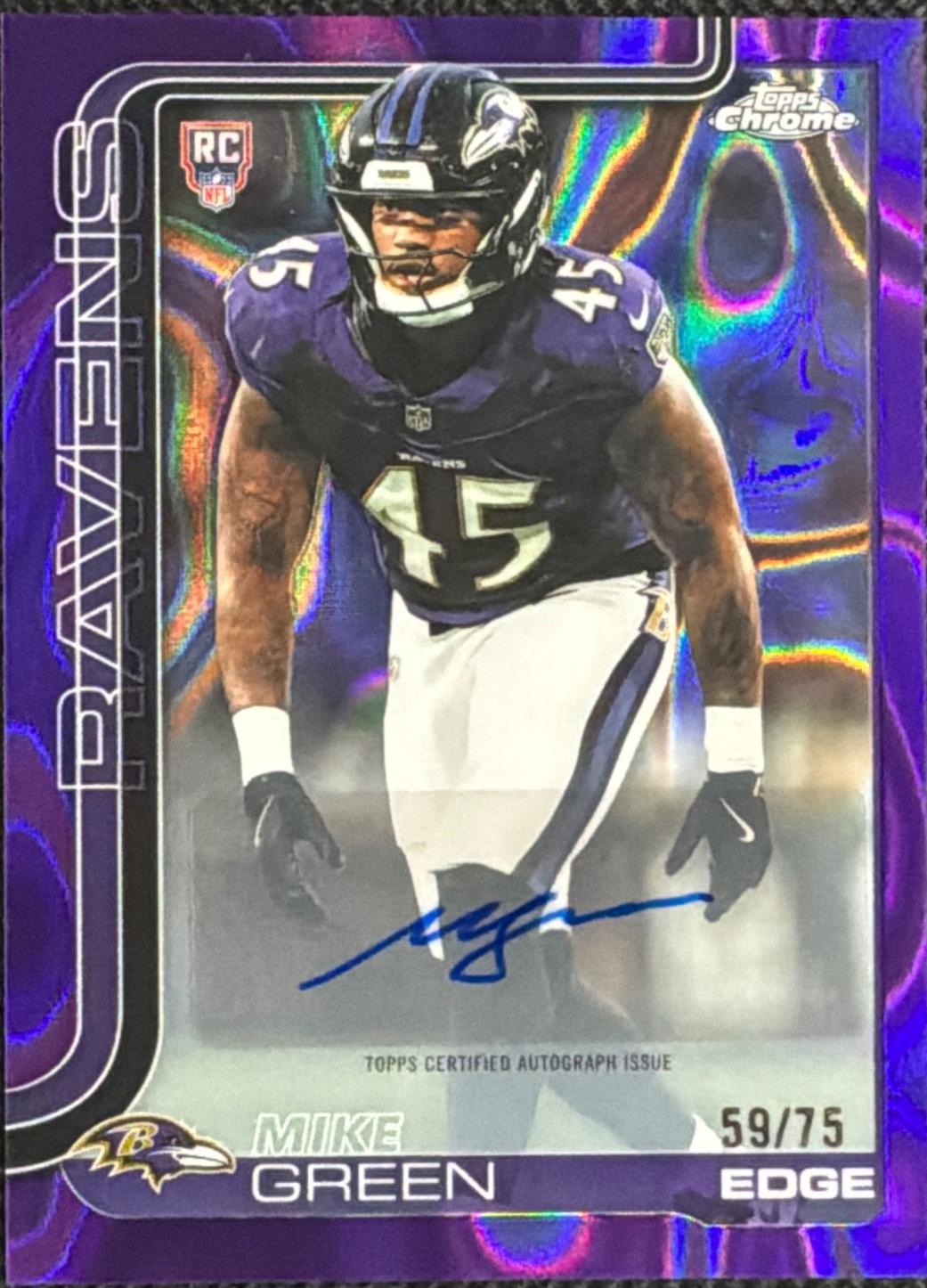 Mike Green [Purple Lava Refractor] #RA-MG