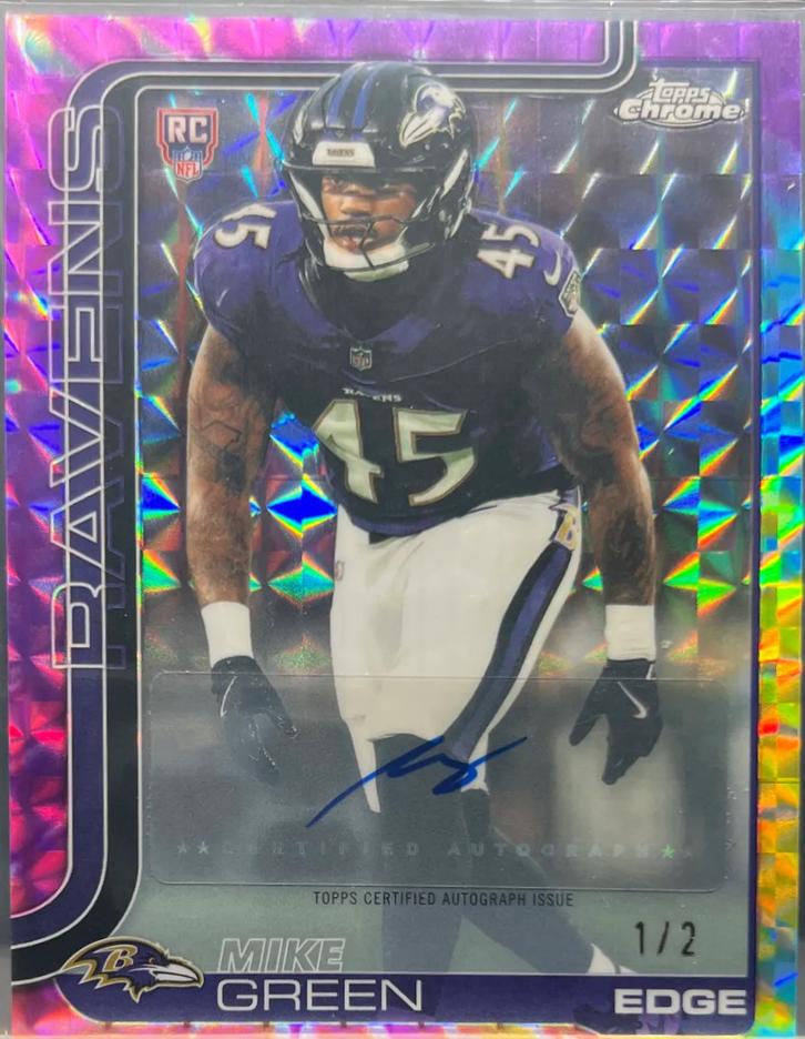 Mike Green [Tie Dye Geometric Refractor] #RA-MG