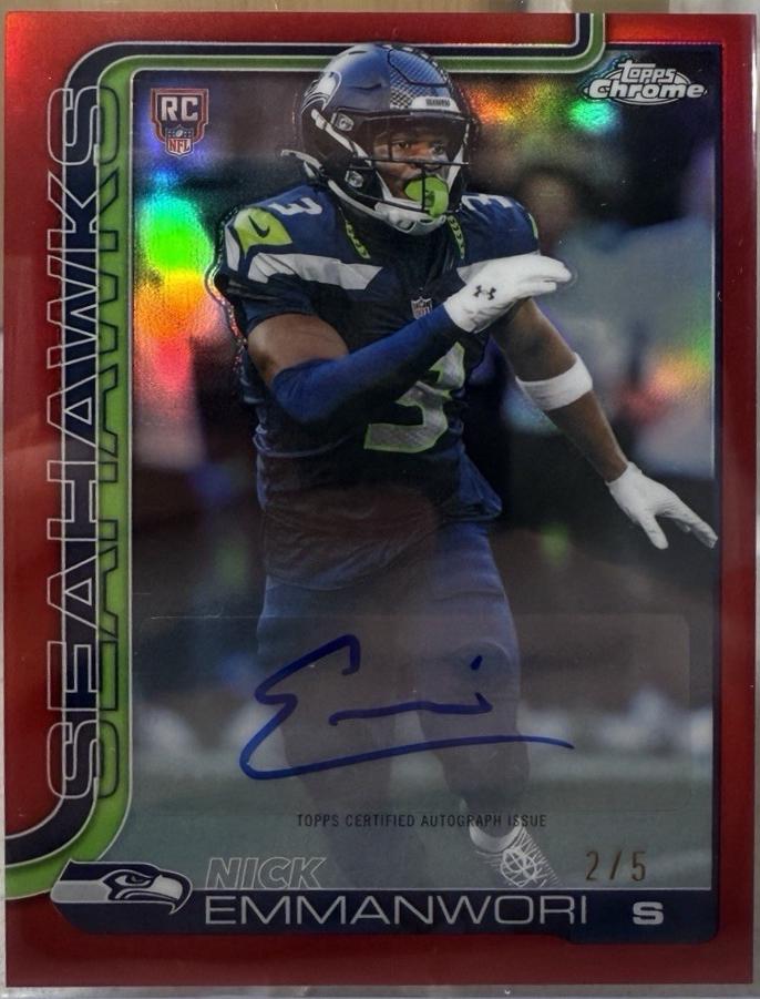 Nick Emmanwori [Red Refractor] #RA-NE