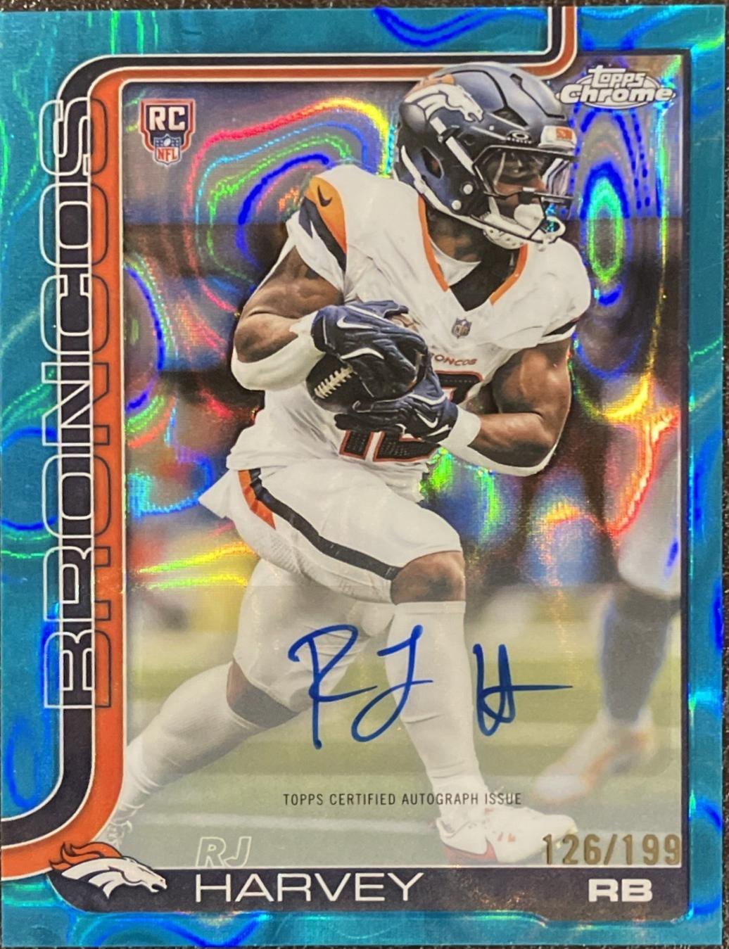 RJ Harvey [Aqua Lava Refractor] #RA-RH