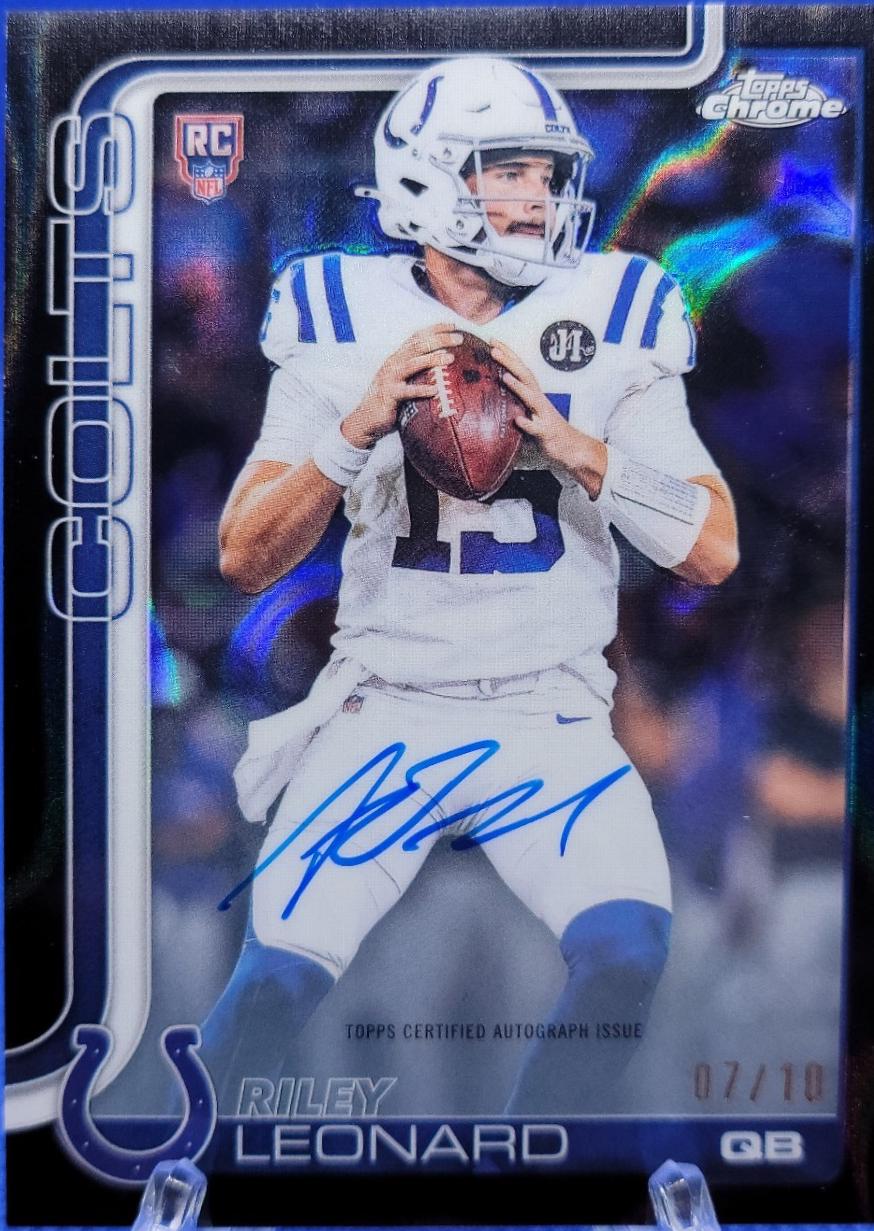 Riley Leonard [Black Lava Refractor] #RA-RL