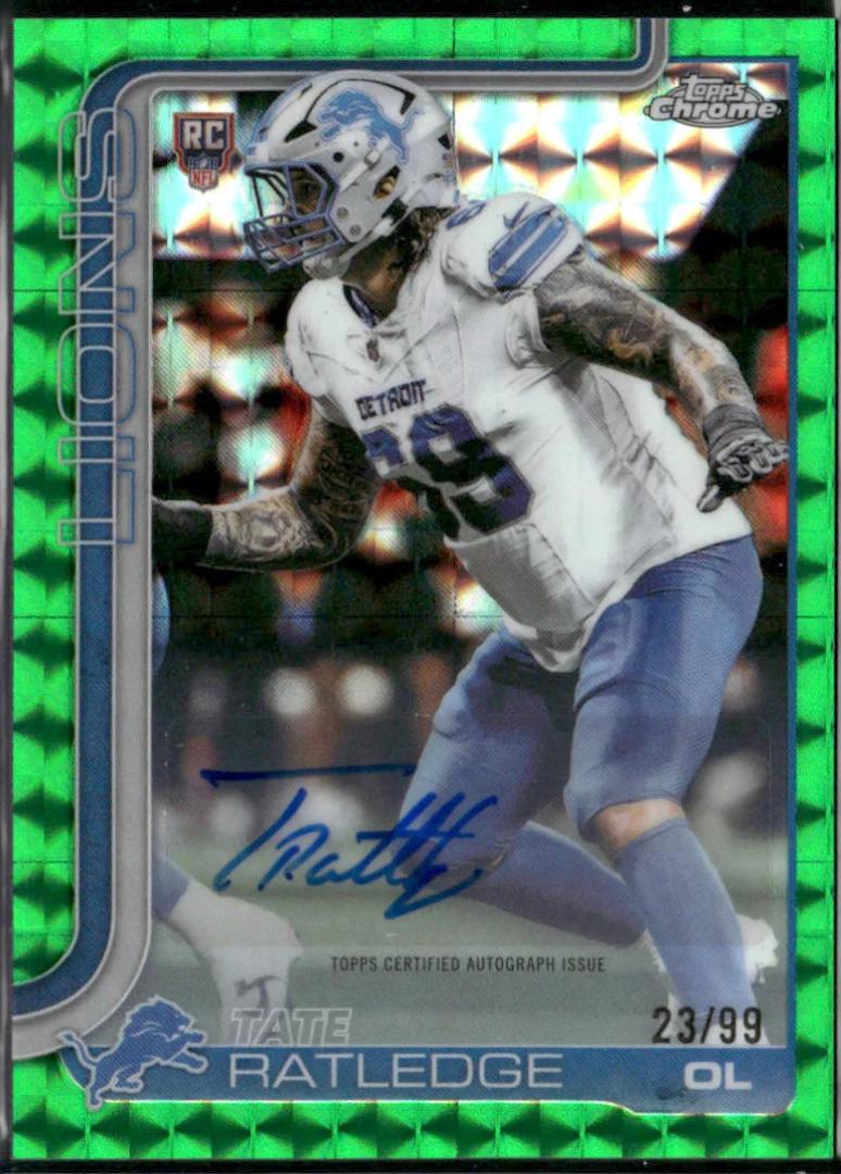 Tate Ratledge [Green Geometric Refractor] #RA-TR