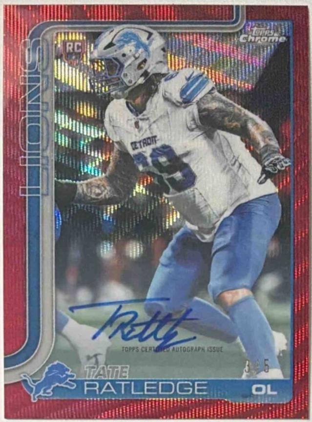 Tate Ratledge [Red Wave Refractor] #RA-TR