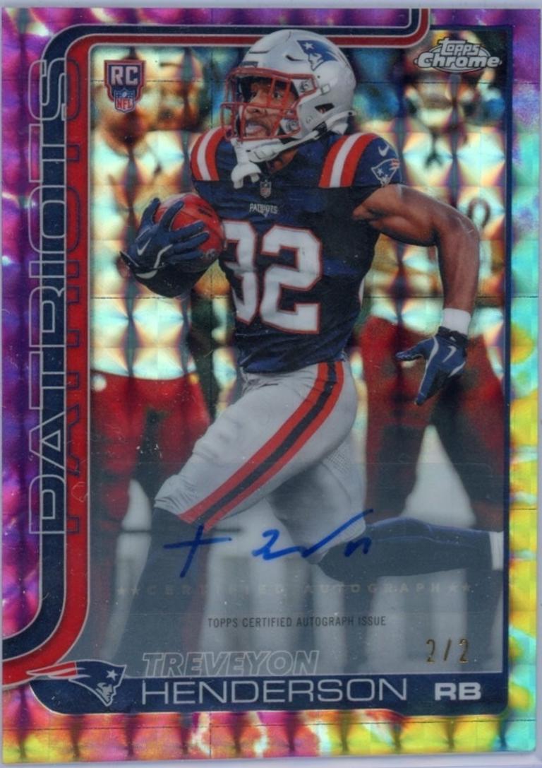 TreVeyon Henderson [Tie Dye Geometric Refractor] #RA-THE