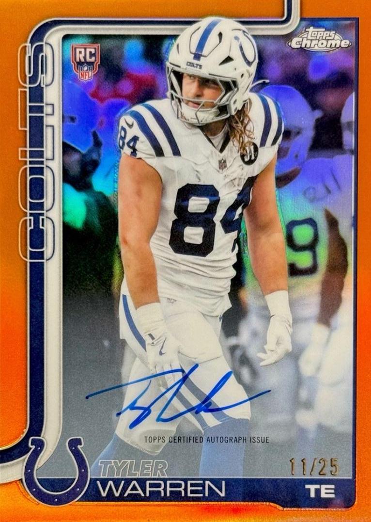 Tyler Warren [Orange Refractor] #RA-TWA