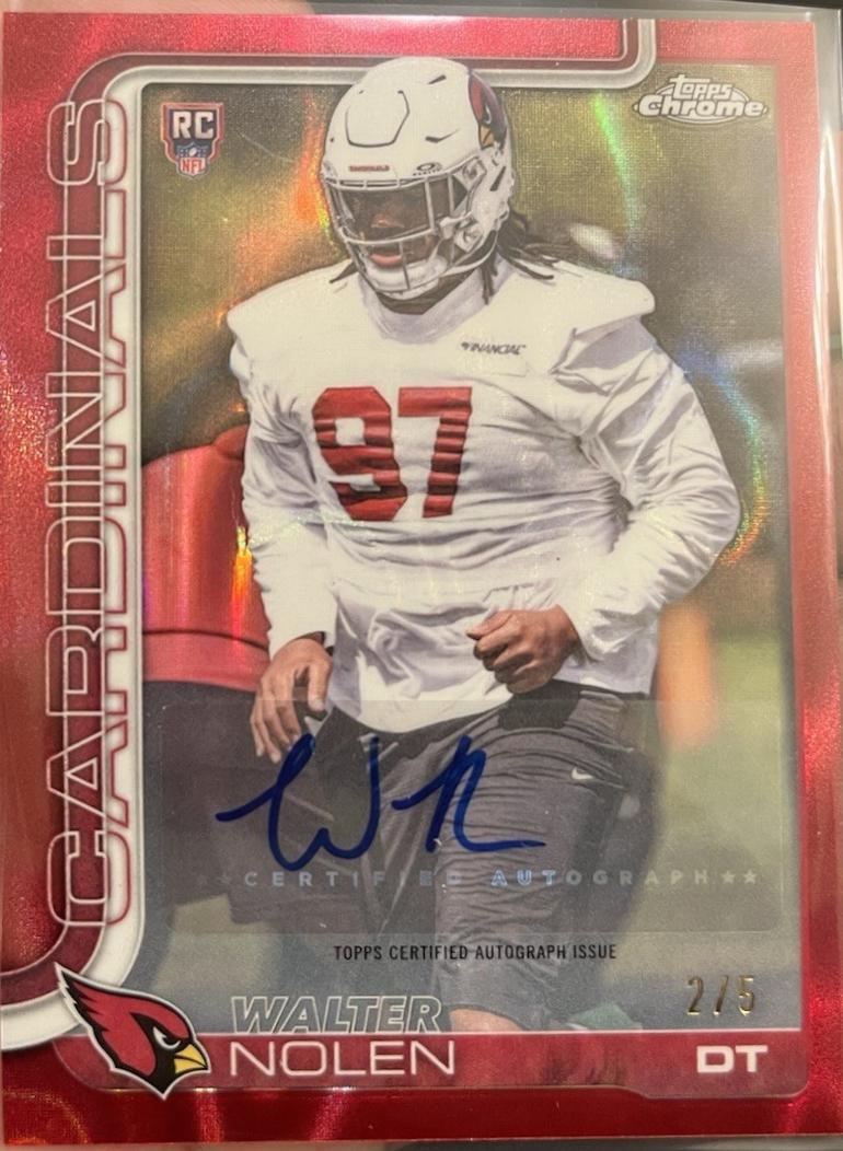 Walter Nolen [Red Wave Refractor] #RA-WN