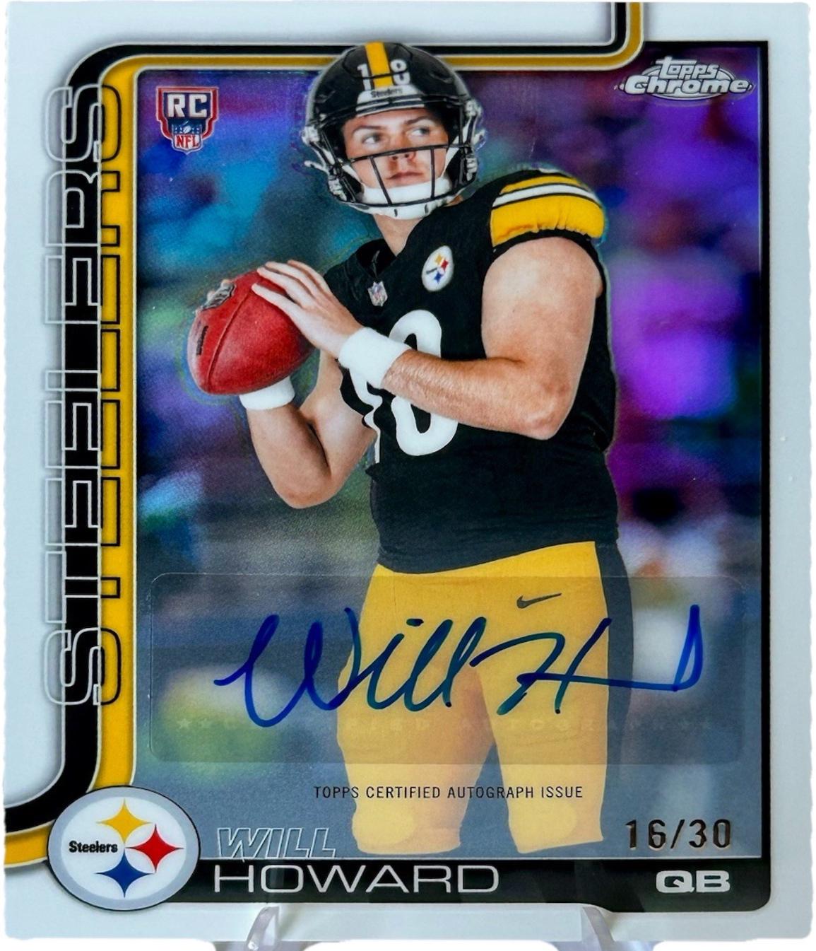 Will Howard [White Refractor] #RA-WH