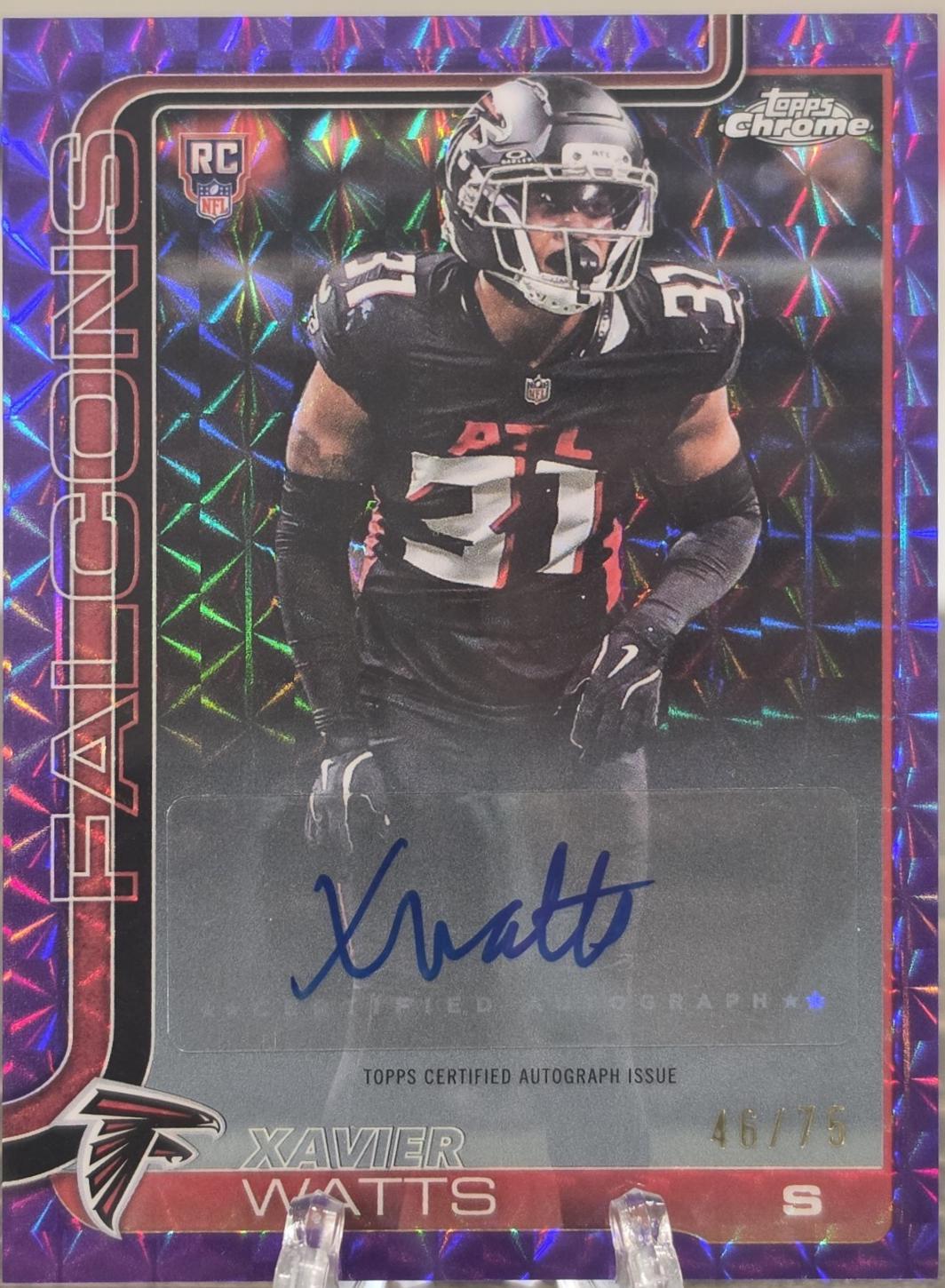 Xavier Watts [Purple Geometric Refractor] #RA-XW