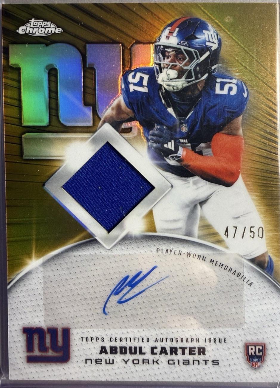 Abdul Carter [Gold] #RPA-AC