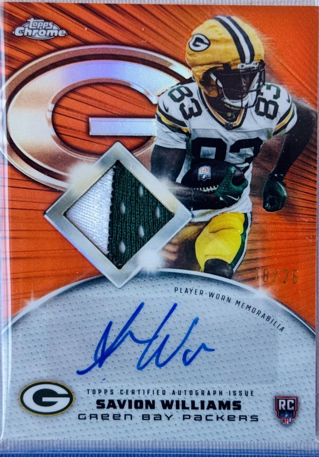 Savion Williams [Orange] #RPA-SW