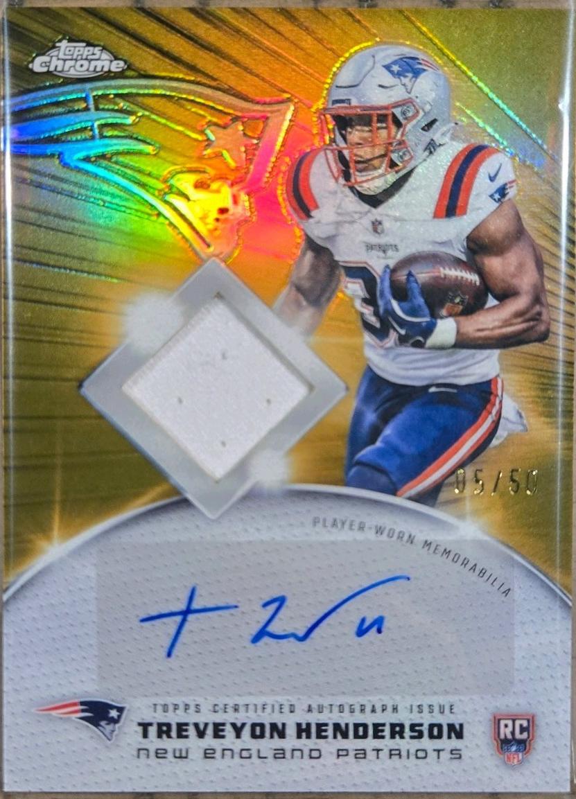 TreVeyon Henderson [Gold] #RPA-TH