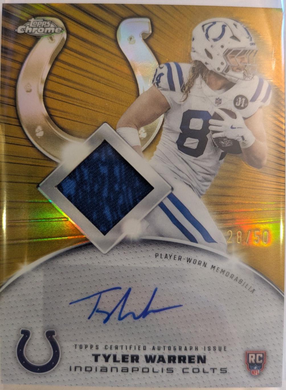 Tyler Warren [Gold] #RPA-TW