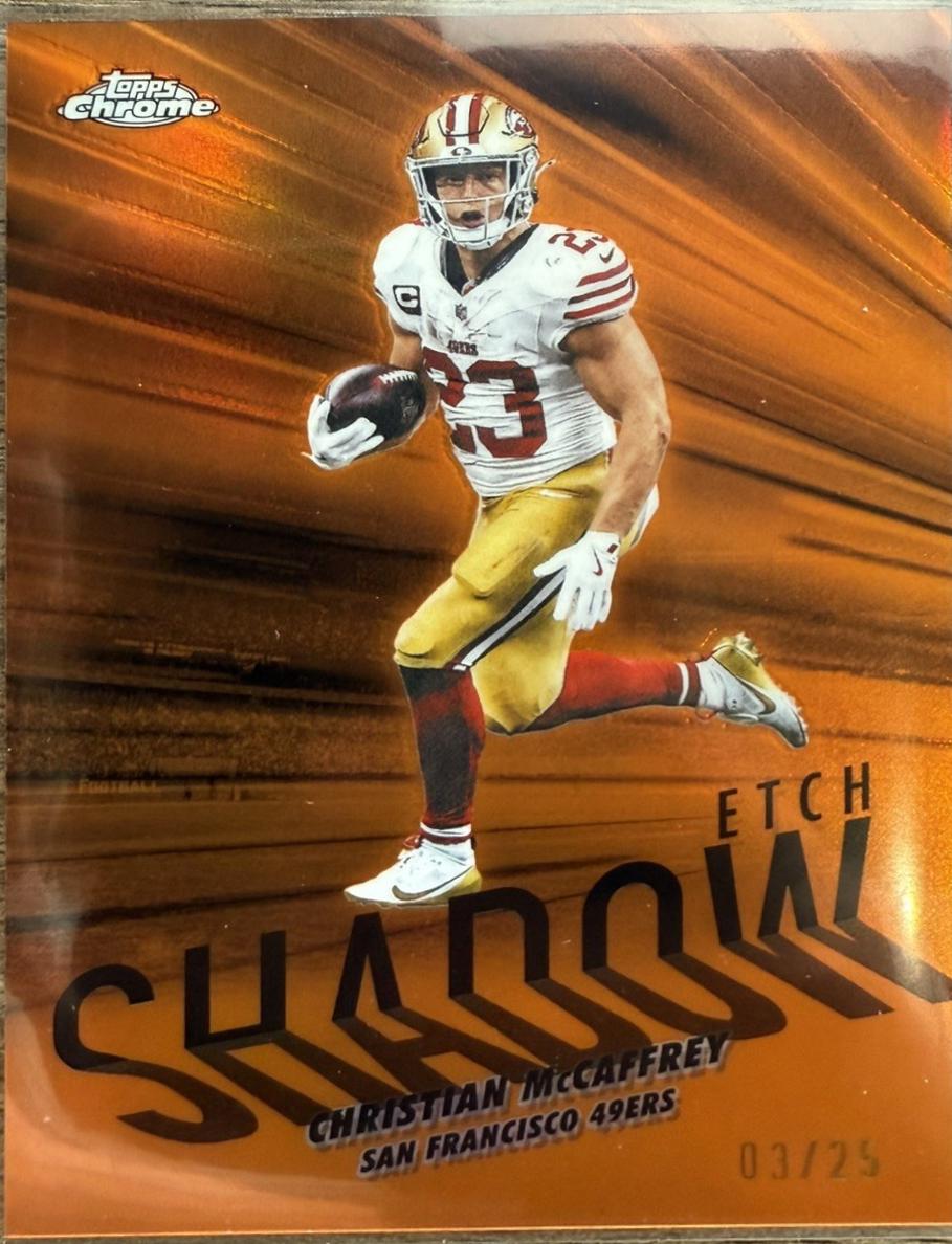 Christian McCaffrey [Orange] #SE-11