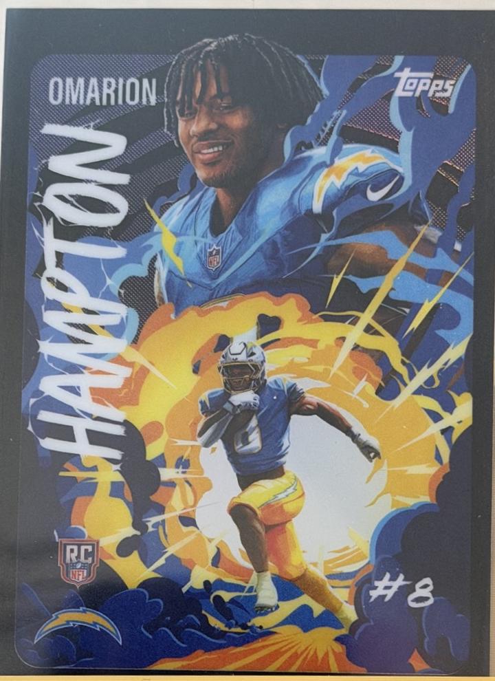 Omarion Hampton #UV-7