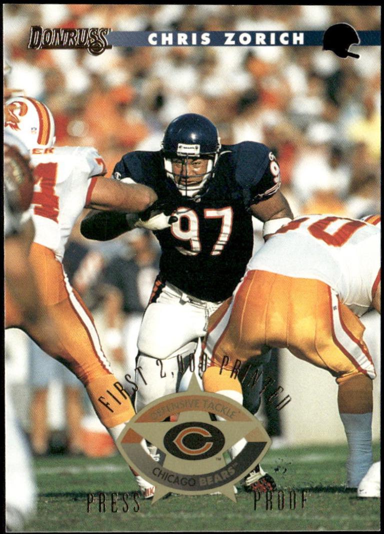 Chris Zorich [Press Proof] #73
