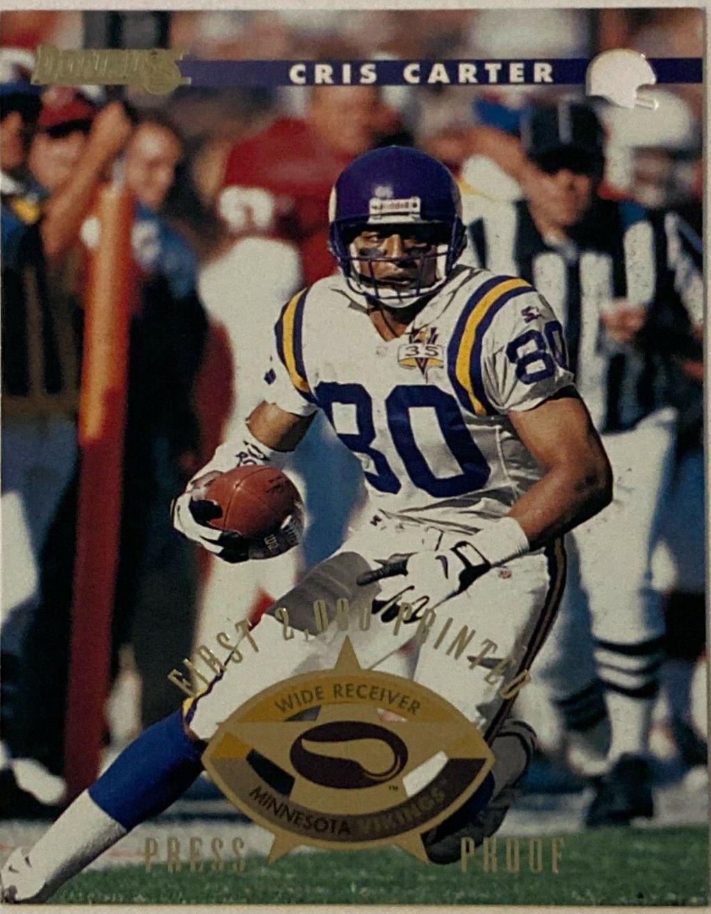 Cris Carter [Press Proof] #46