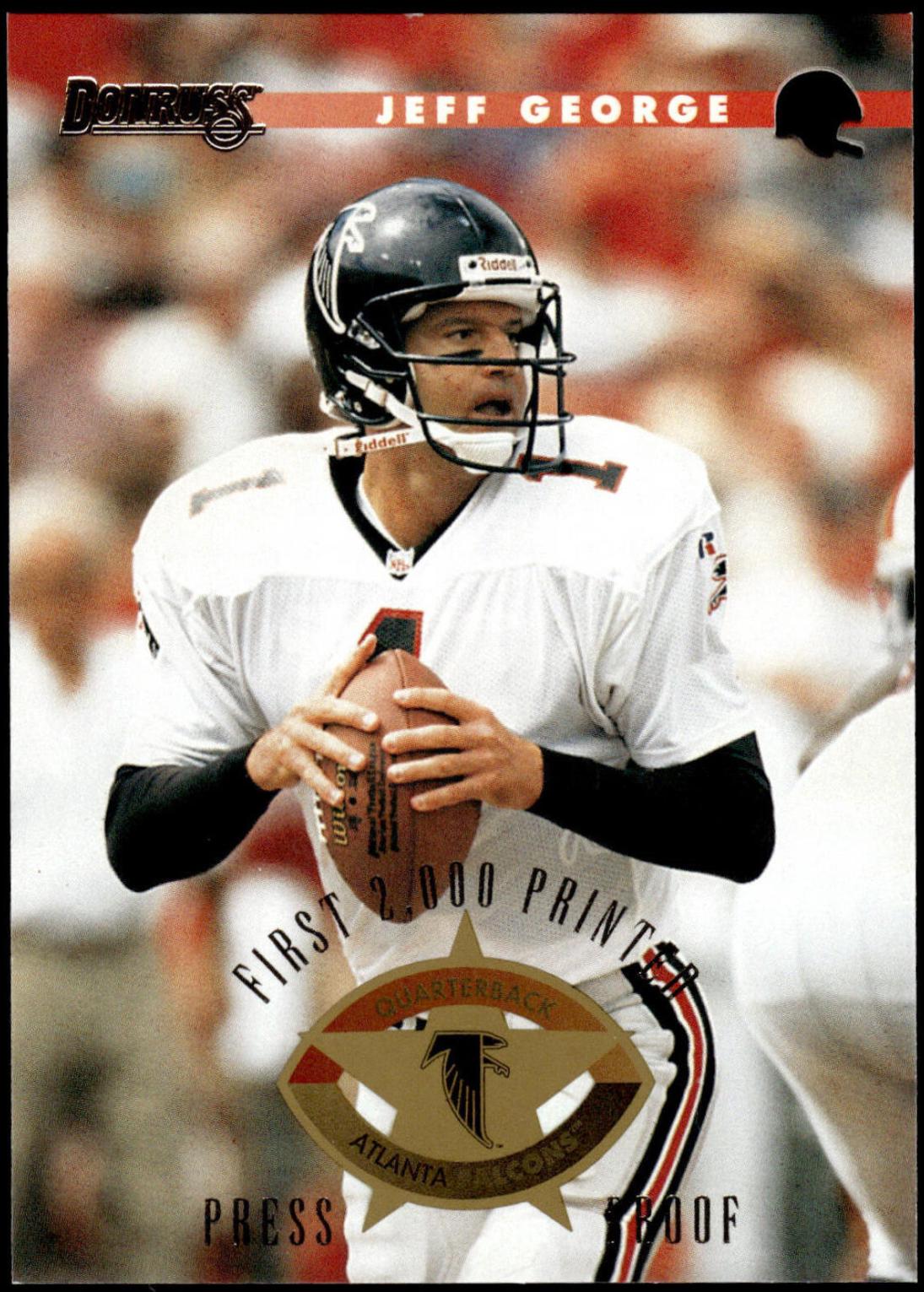 Jeff George [Press Proof] #155