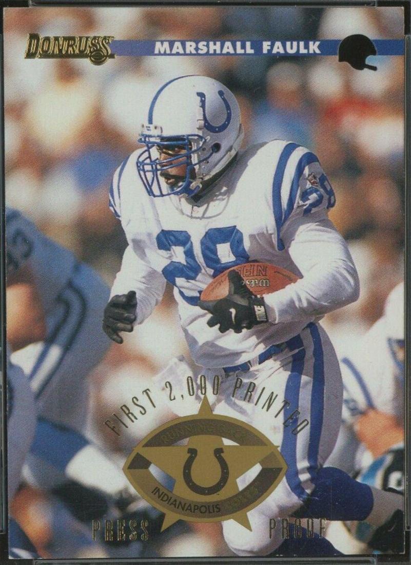 Marshall Faulk [Press Proof] #119