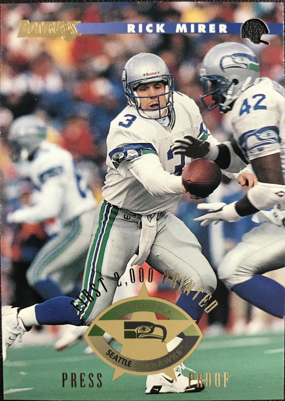 Rick Mirer [Press Proof] #95