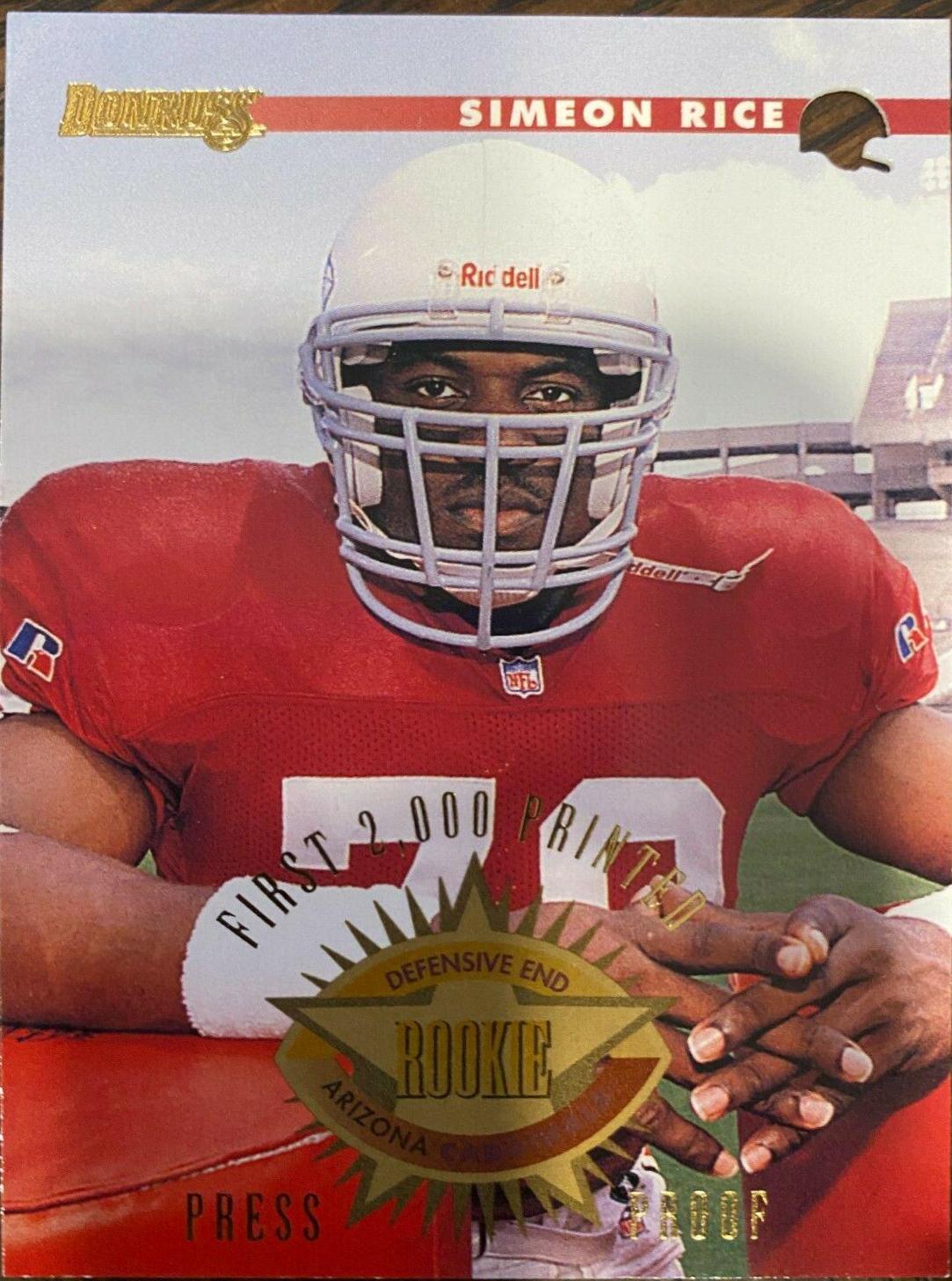 Simeon Rice [Press Proof] #226