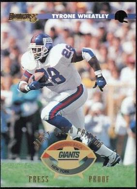 Tyrone Wheatley [Press Proof] #49