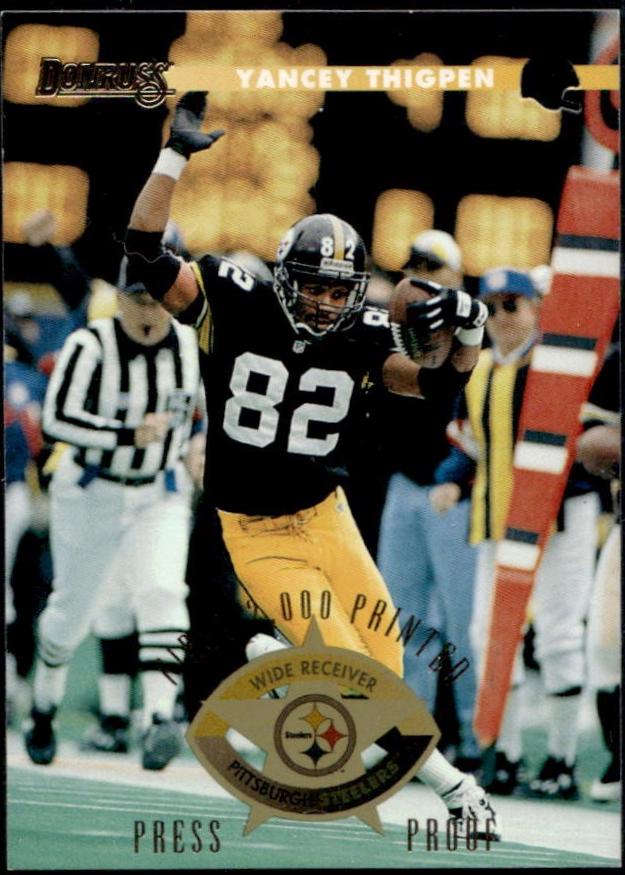 Yancey Thigpen [Press Proof] #76