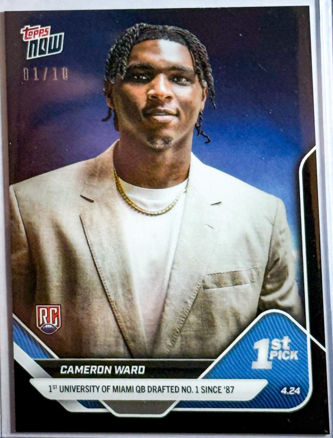 Cameron Ward [Black Foil] #D-1