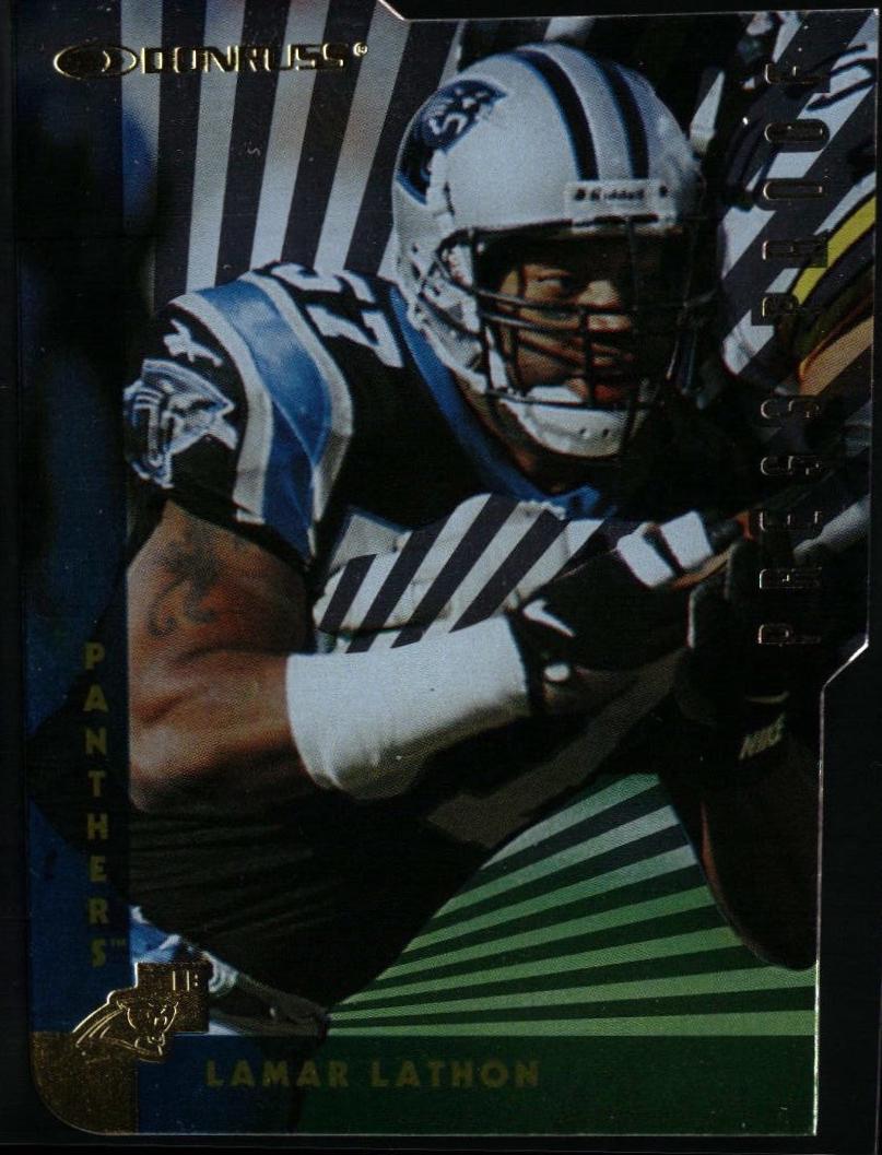 Lamar Lathon [Press Proof Gold Die Cut] #151