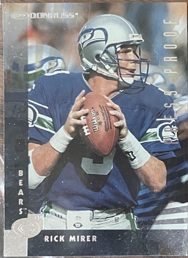 Rick Mirer [Press Proof Silver] #61