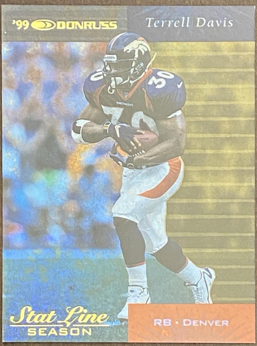 Terrell Davis [Season Stat Line] #37