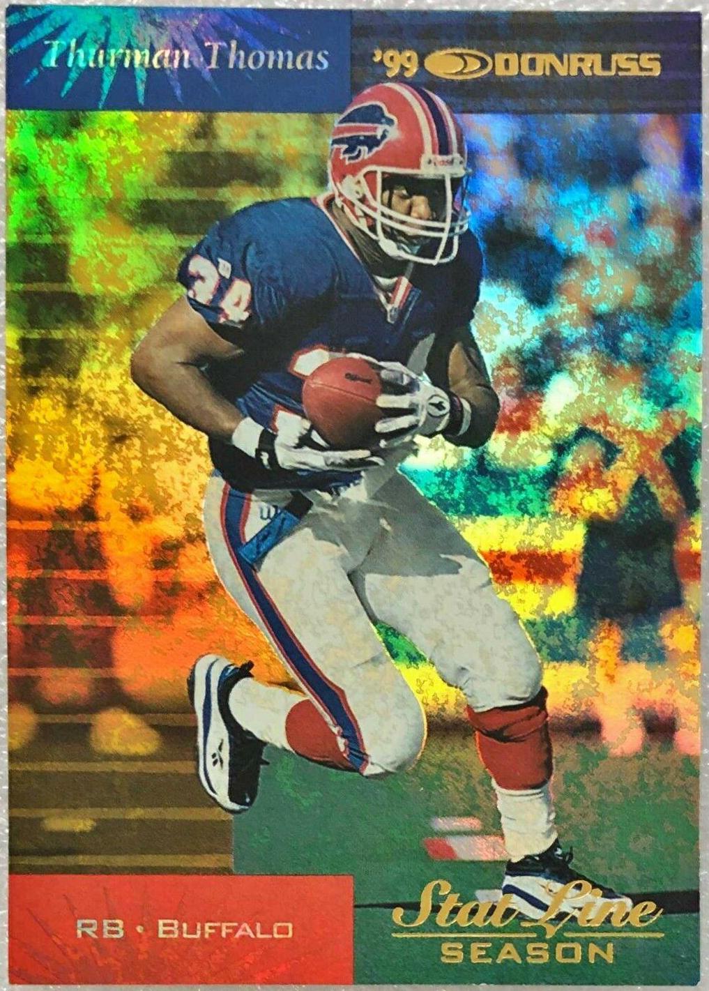 Thurman Thomas [Season Stat Line] #16
