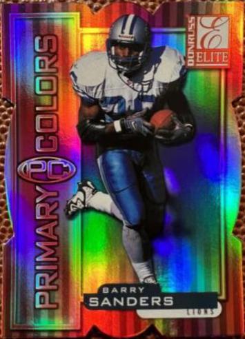 Barry Sanders [Red Die Cut] #29