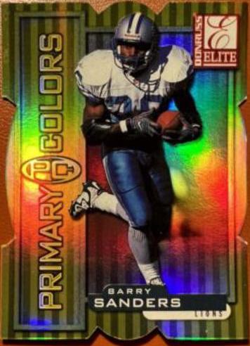 Barry Sanders [Yellow Die Cut] #29