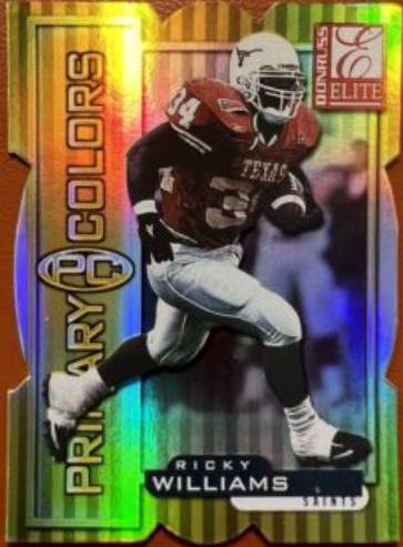 Ricky Williams [Yellow Die Cut] #30