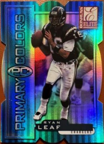 Ryan Leaf [Blue Die Cut] #28