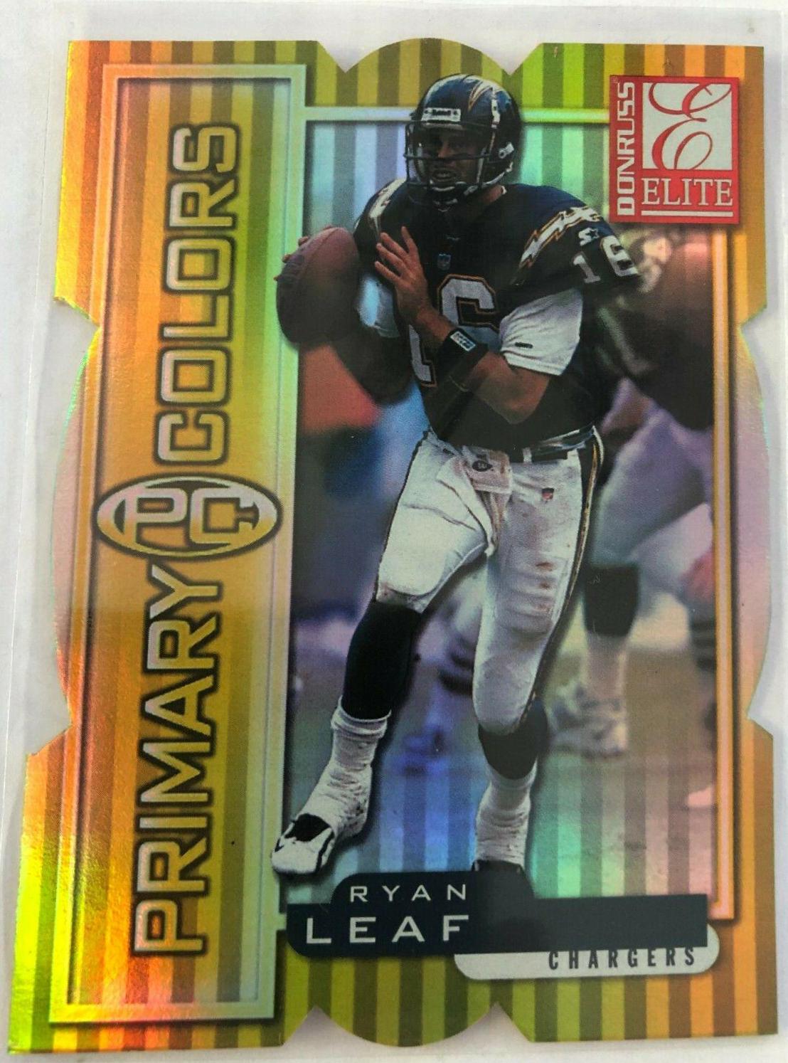 Ryan Leaf [Yellow Die Cut] #28