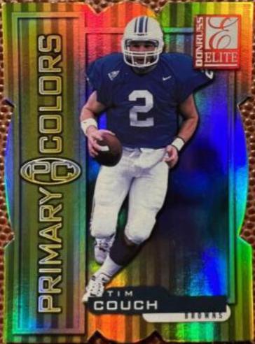 Tim Couch [Yellow Die Cut] #32