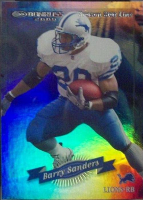 Barry Sanders [Season Stat Line] #55
