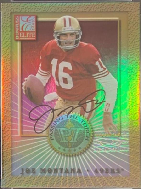 Joe Montana [Autograph] #PT-5