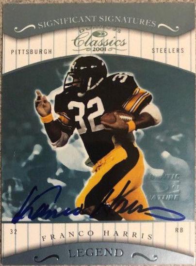 Franco Harris [Significant Signatures] #189