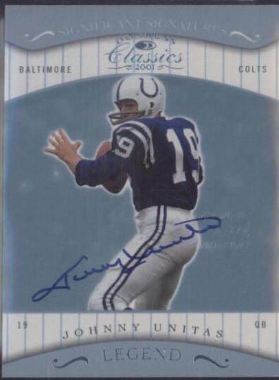 Johnny Unitas [Significant Signatures] #172