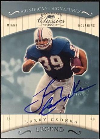 Larry Csonka [Significant Signatures] #177