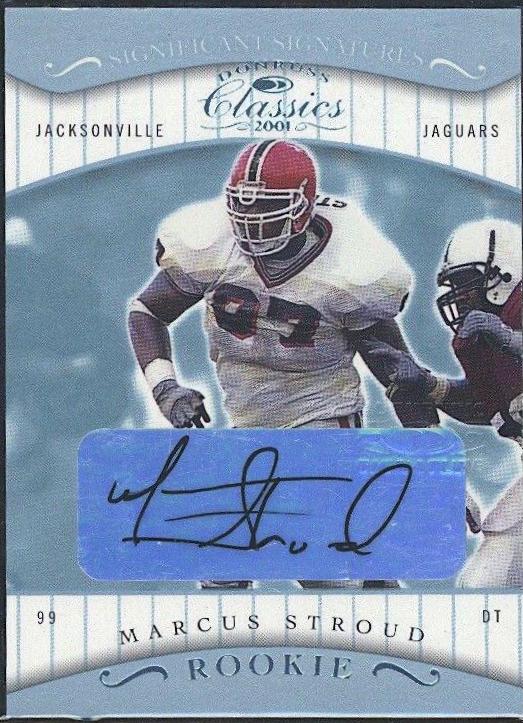 Marcus Stroud [Significant Signatures] #140